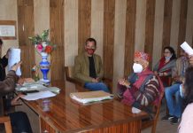 पॉवटा साहिब में एनएसएस के कॉलेज, छात्रा तथा बॉय स्कूल प्रभारियों के साथ बैठक आयोजित-विवेक महाजन