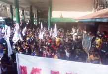 नाहन (सिरमौर)। दलित शोषण मुक्ति मंच के बैनर तले मंगलवार को नाहन में विभिन्न अनुसूचित जाति वर्ग और जनवादी संगठनों से जुड़े लोगों ने विशाल रैली निकाली। मंच के संयोजक आशीष कुमार की | अगुवाई में निकाली गई इस रैली में जिलेभर से आए सैकड़ों लोगों ने भाग लिया।
