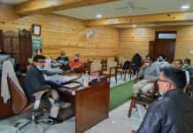 उपमंडल अधिकारी की अध्यक्षता में राष्ट्रीय मतदाता दिवस के संदर्भ में बैठक आयोजित