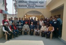 *भूतपूर्व सैनिक संगठन की मासिक बैठक में नई कार्यकारीणी ने संभाला पदभार*