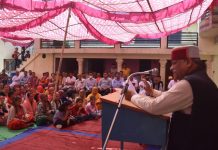 भाजपा की सरकार के आने से पांवटा विधानसभा क्षेत्र में हुआ चहुंमुखी विकास – सुख राम चौधरी