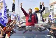 मुख्यमंत्री के गृह जिले में AAP का रोड़ शो मंडी से हिमाचल में राजनैतिक सफर की शुरुआत रैली में पंहुचेंगे केजरीवाल-भगवंत मान।