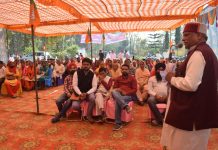सरकार हर एक व्यक्ति तक सड़क ,स्वास्थ्य और शिक्षा की सुविधा प्रदान करने के लिए है कृत संकल्प —सुखराम चौधरी