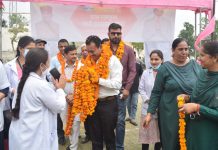 पांवटा साहिब के राजकीय वरिष्ठ माध्यमिक पाठशाला पुरूवाला में आयोजित हुआ स्वास्थ्य मेला