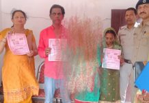 चाइल्ड लाइन टीम द्वारा आंगनवाड़ी वर्कर व पुलिस की सहायता से रुकवाया बाल विवाह