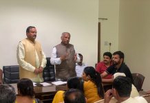 भारतीय जनता युवा मोर्चा मंडल पाँवटा साहिब की आज एक विशेष बैठक पीडबल्यूडी विश्राम गृह में युवा मोर्चा अध्यक्ष चरणजीत सिंह की अध्यक्षता में सम्पन्न हई