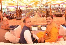 रेणुका जी विधानसभा क्षेत्र में 80 करोड़ रुपये की विकासात्मक परियोजनाओं के लोकार्पण एवं शिलान्यास किए