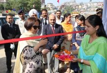 शूलिनी मेला के अवसर पर ठोडो मैदान में विधिक स्टाल स्थापित