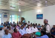 आज भारतीय जनता पार्टी मंडल पाँवटा साहिब की मासिक बैठक
