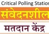 जिला में 21 मतदान केन्द्र संवेदनशील तथा 2 मतदान केन्द्र अति संवेदनशील अधिसूचित
