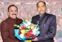 गिरिपार क्षेत्र के कफोटा में SDM की हुई नियुक्ति शिलाई के पूर्व विधायक बलदेव तोमर ने प्रेस ज्ञान के माध्यम से CM का किया धन्यवाद