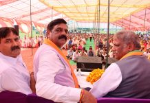 आज ओबीसी मोर्चा पाँवटा मंडल का सम्मेलन सिंगपूरा में अध्यक्ष ओबीसी मोर्चा भंगा सिंह की अध्यक्षता मे हुआ इस सम्मेलन में उर्जा मंत्री