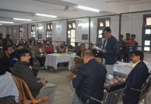 पांवटा साहिब विस क्षेत्र की मतगणना हेतु तैयारियां पूर्ण- विवेक महाजन*