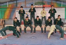 गणतंत्र दिवस सांस्कृतिक कार्यक्रमों की रिहर्सल के दौरान खूब थिरके विद्यार्थी