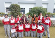 जे.सी. जुनेजा अस्पताल सूरजपुर, नाहन रोड पांवटा साहिब में ली चार दिन की ऑन जॉब ट्रेनिंग