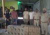 रात्रि गश्त के दौरान कोलर के समीप दो अलग-अलग स्थानों पर 2 गाड़ियों की डिक्की से 57 पेटियां शराब की बरामद करने में सफलता हासिल की है। 57 पीटियों में कुल 684 बोतलें बरामद