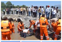 पुरूवाला में गुंजीत चीमा के नेतृत्व में मेगा मॉक ड्रिल हुई आयोजित
