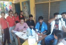 पंचायत घर बनोर में 100 मरीजों की हुई मुफ्त स्वास्थ्य जाँच