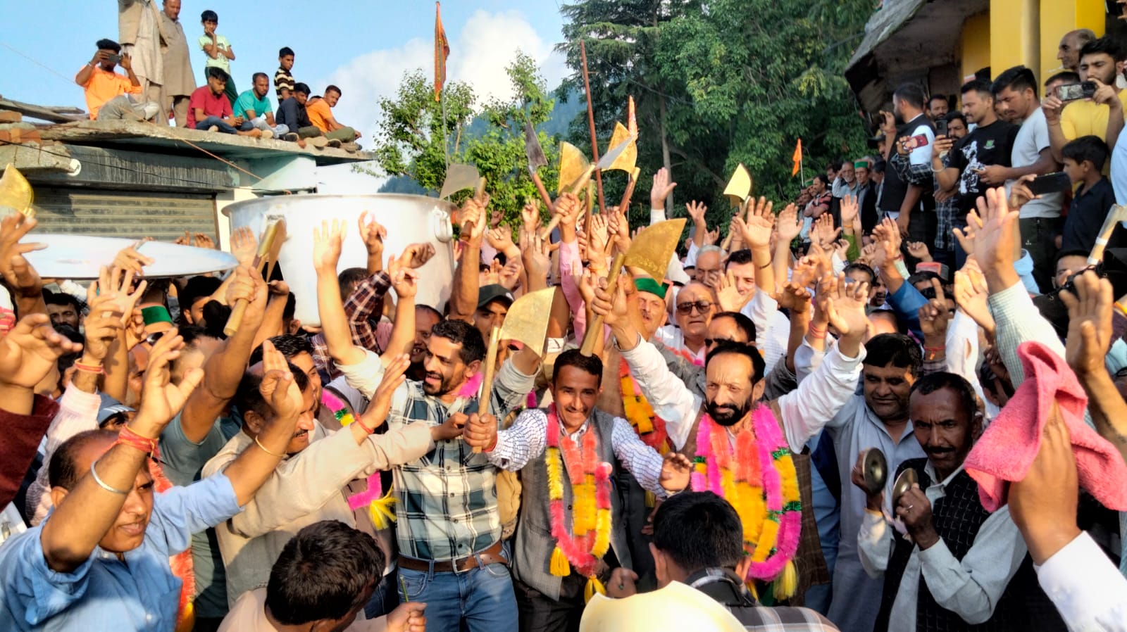 चार दिवसीय ठारी माता शांत महापर्व के आखिरी दिन ठुंडू बिरादरी के शामिल होने के साथ ही महायज्ञ का समापन