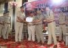 कांवड़ यात्रा के दौरान उत्कृष्ट कार्य करने वाले पुलिसकर्मियों को प्रशस्ति पत्र
