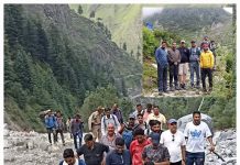 उपायुक्त अपूर्व देवगन ने श्री मणिमहेश डल झील तक यात्रा कर व्यवस्थाओं का लिया जाएजा