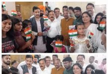 मेरा गांव मेरा देश एक सहारा संस्था के साथ सिरमौरी ताल पीड़ित परिवारों के बच्चों से मिले युवा एवं खेल विभाग मंत्री विक्रमादित्य सिंह
