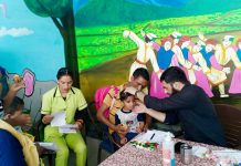 शिशु रोग विशेषज्ञ ने सैनवाला में जांचा 250 स्कूली व बाहरी बच्चों का स्वास्थ्य