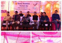 मुख्य निर्वाचन अधिकारी मनीष गर्ग ने शिलाई में मतदाता जागरूकता कार्यकर्म में बतौर मुख्य अतिथि भाग लिया।