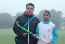 शहिद सोहन सिंह मेमोरियल राजकीय वरिष्ठ माध्यमिक विद्यालय मानपुर देवड़ा की छात्रा राष्ट्रीय हॉकी प्रतियोगिता के लिए चयनित।