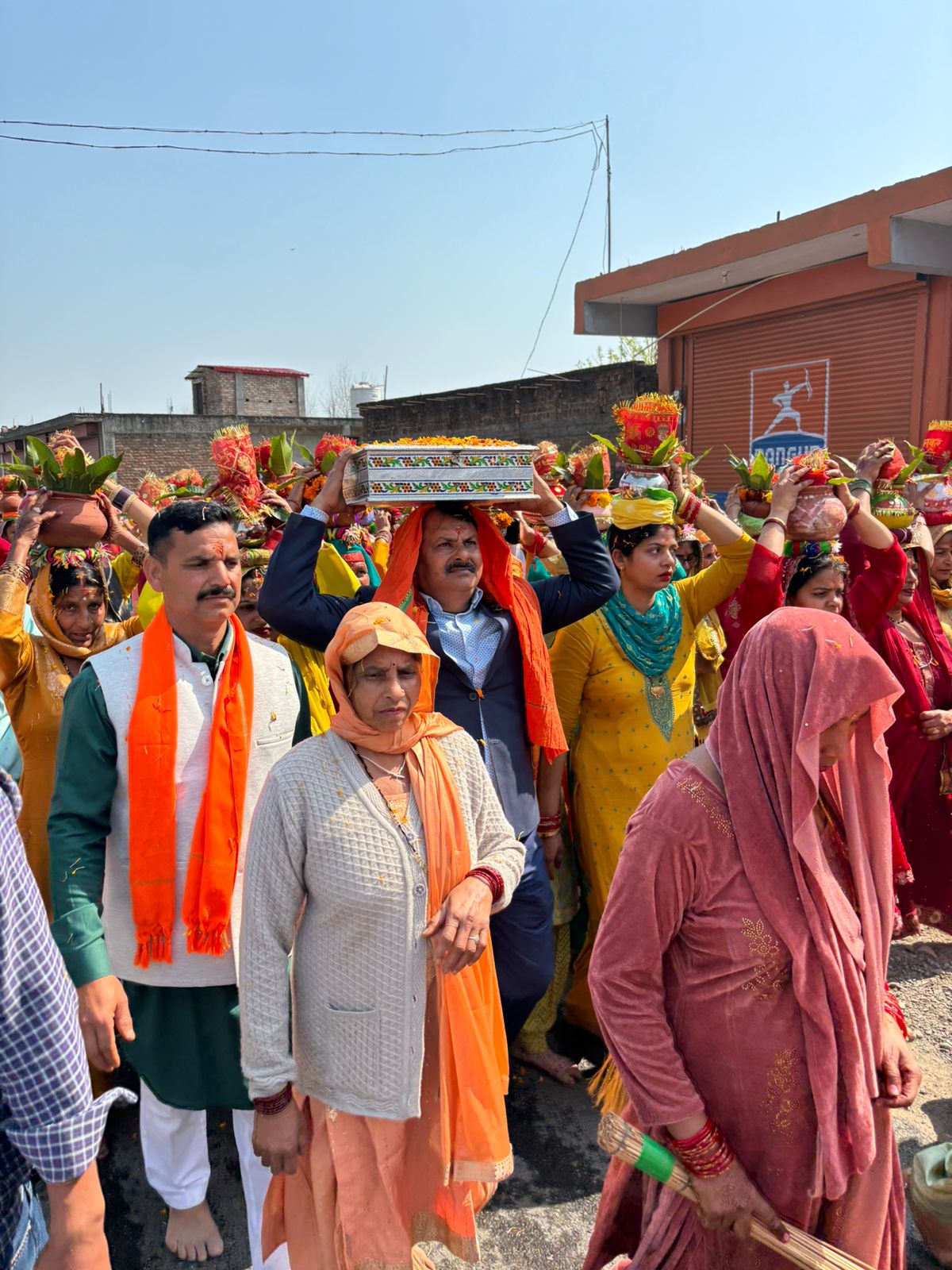 महाभारत रचयिता महर्षि वेदव्यास जी की तपोस्थली ग्राम ब्यास के पुरातन मंदिर परिसर में ग्राम पंचायत कोटडी व्यास