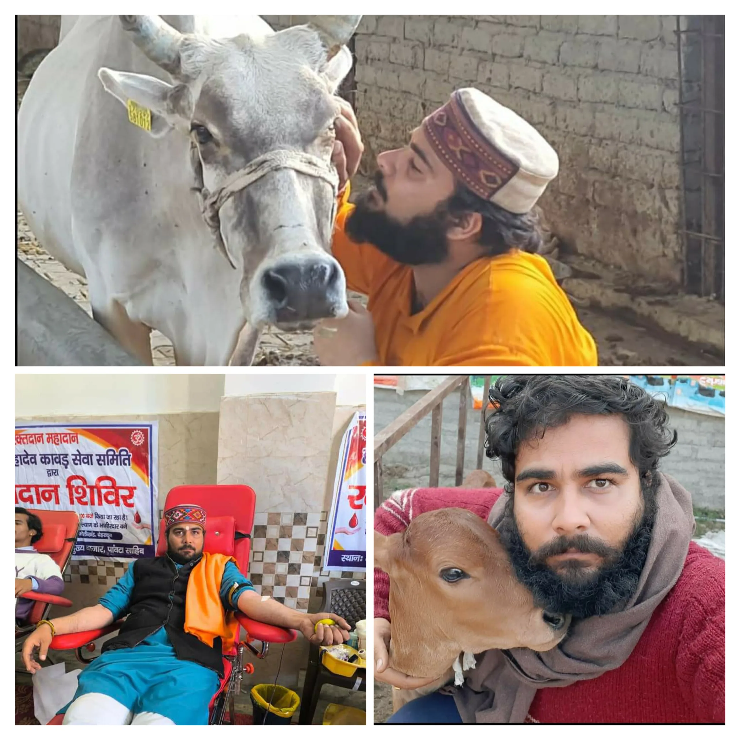 गौमाता की सेवा करते करते घर भी हो रहा नीलाम समाज और सरकार से मदद की गुहार