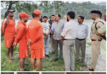 पांवटा साहिब में मंत्री ने किया हादसे स्थल का दौरा