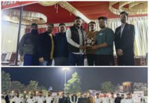 ✨ जिला सिरमौर के चेयरमैन इरशाद मलिक ने किया 5th वी.के. मेमोरियल टूर्नामेंट का शुभारम्भ ✨