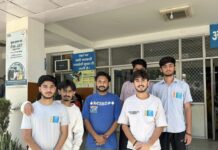 NSUI स्थापना दिवस पर पांवटा साहिब सिविल अस्पताल में फल वितरण